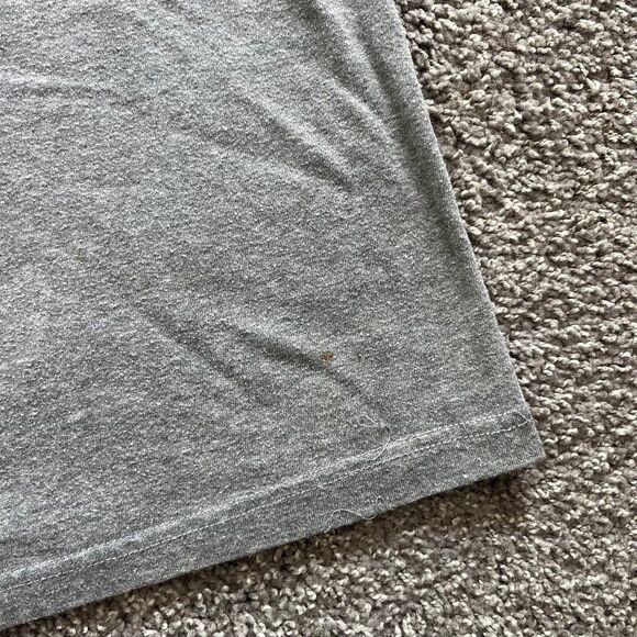 Vintage 90s USF South Florida University Shirt Athletic Grey Single Stitch Sz L - Picture 5 of 8